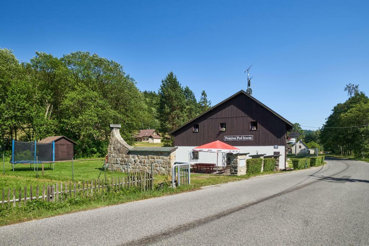 Penzion Pod Lesem Hodkovice Exterior foto